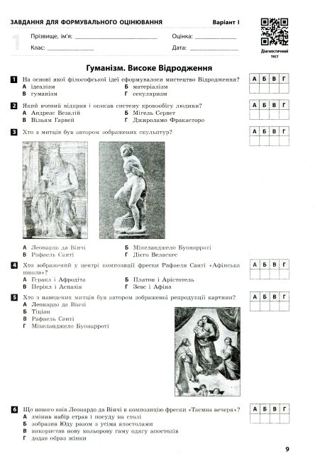 Зошит для оцінювання навчальних результатів Всесвітня історія 8 клас Програма 2021 Авт: Гісем О. Мартинюк О. Вид-во: Ранок - фото 11